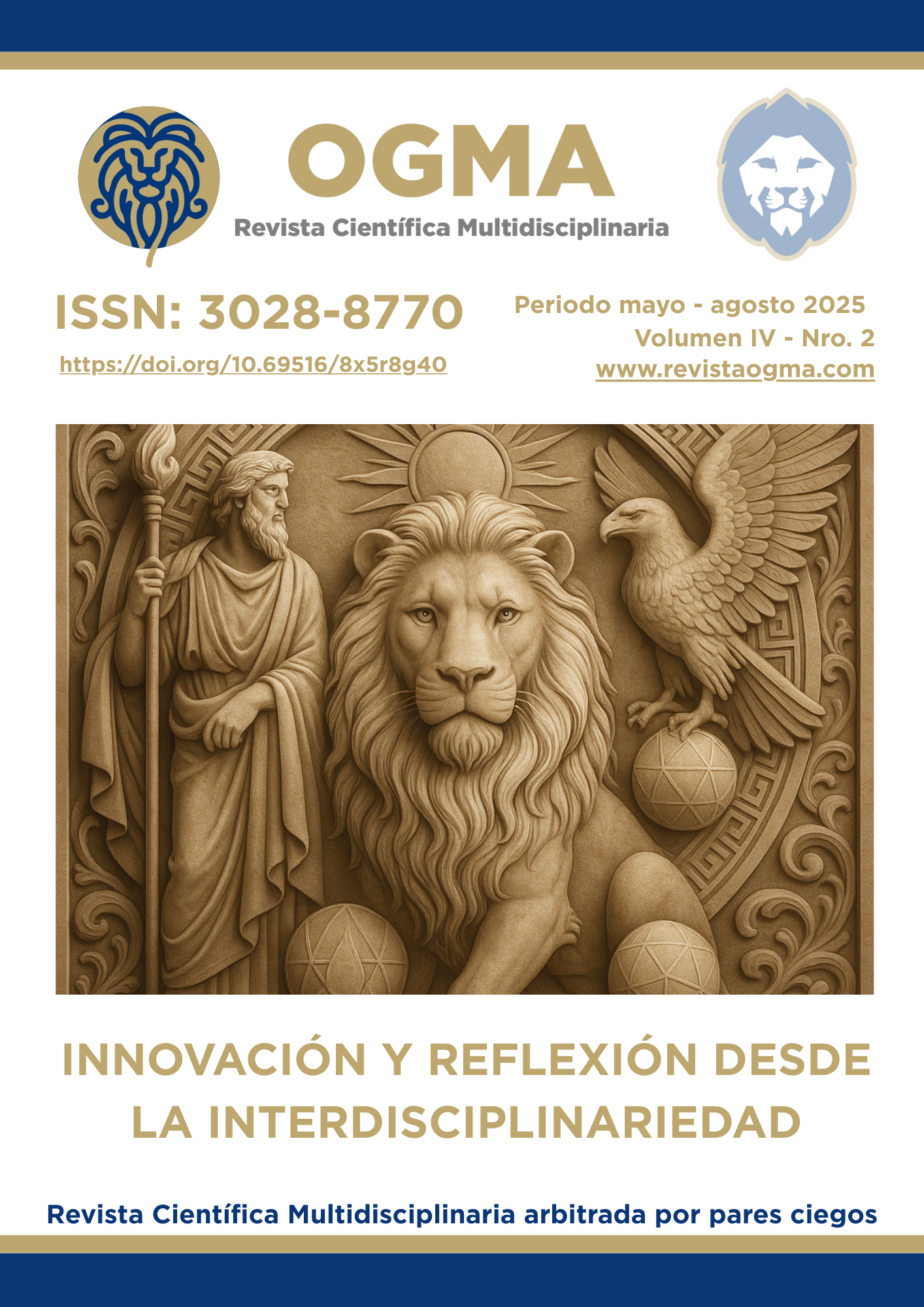 Ver Vol. 4 Núm. 2 (2025): Innovación y reflexión desde la interdisciplinariedad